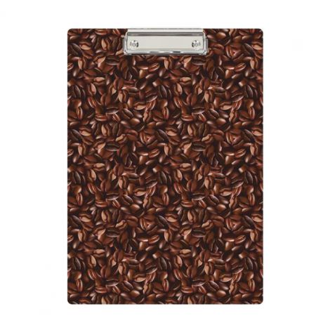Clipboard Deska Biurfol A4 PCV, Kawa